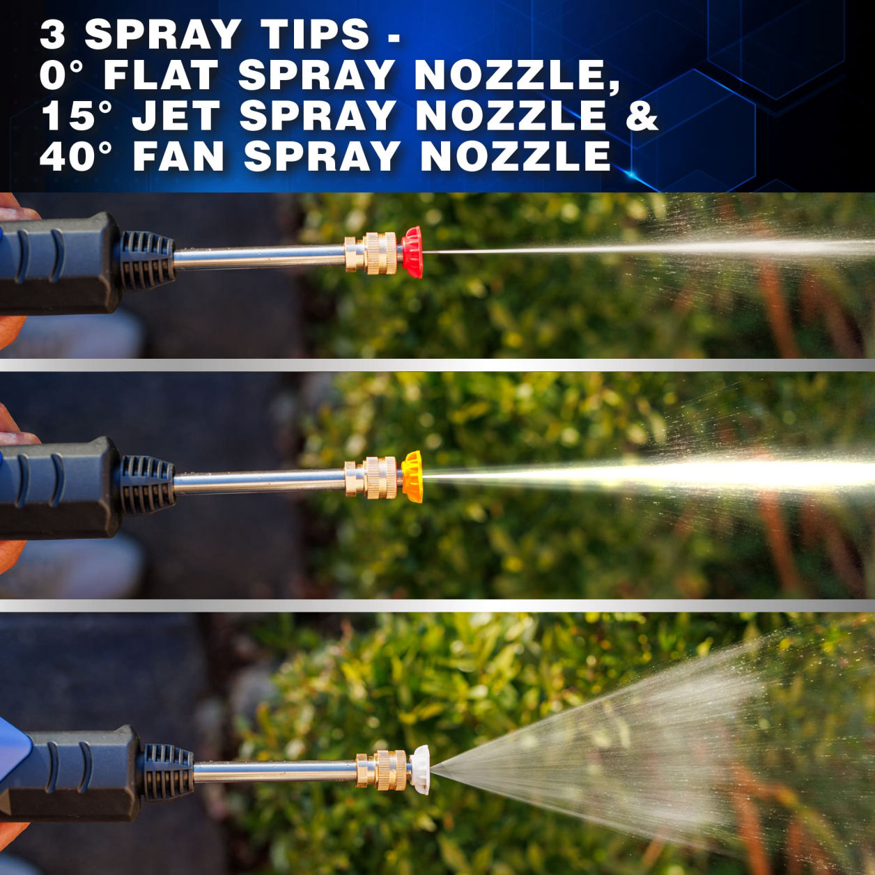 HydroX5 3 Spray Tips